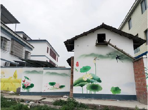 峨山室外墙绘-从选材到保养。