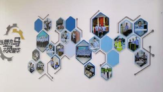 峨山文化墙最常见的做法。