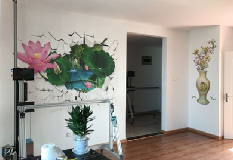 峨山墙体彩绘相比墙纸的优势。