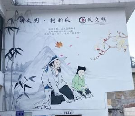 峨山分享几个墙绘保养知识。