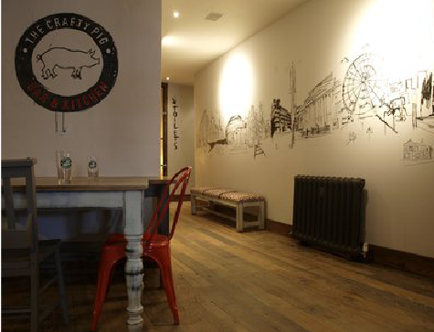 峨山教你判断手绘墙质量的好坏。